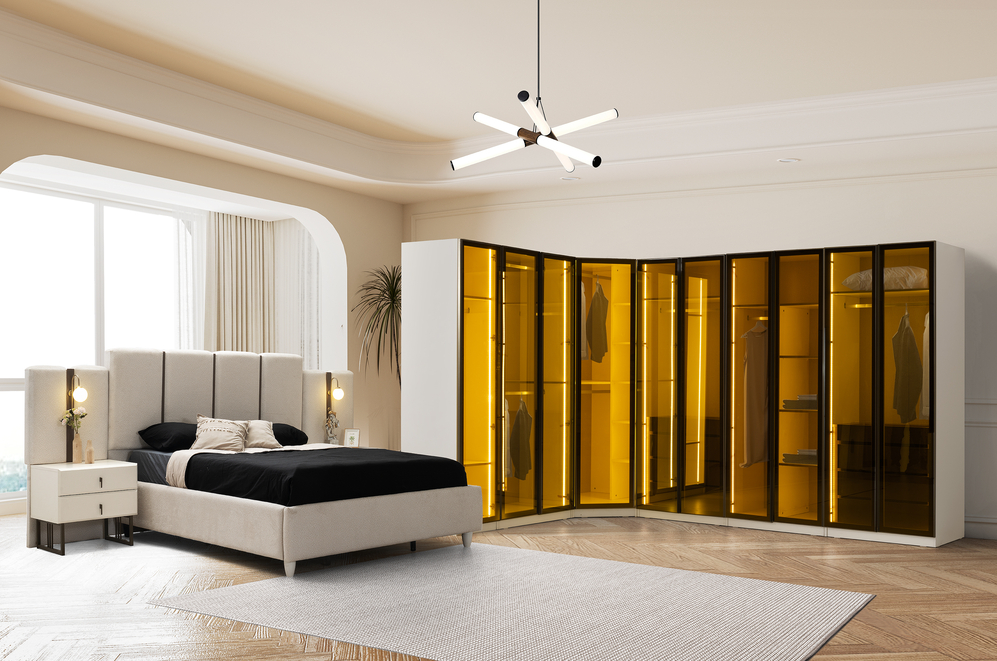 CANNES YATAK ODASI (%100 MDF)