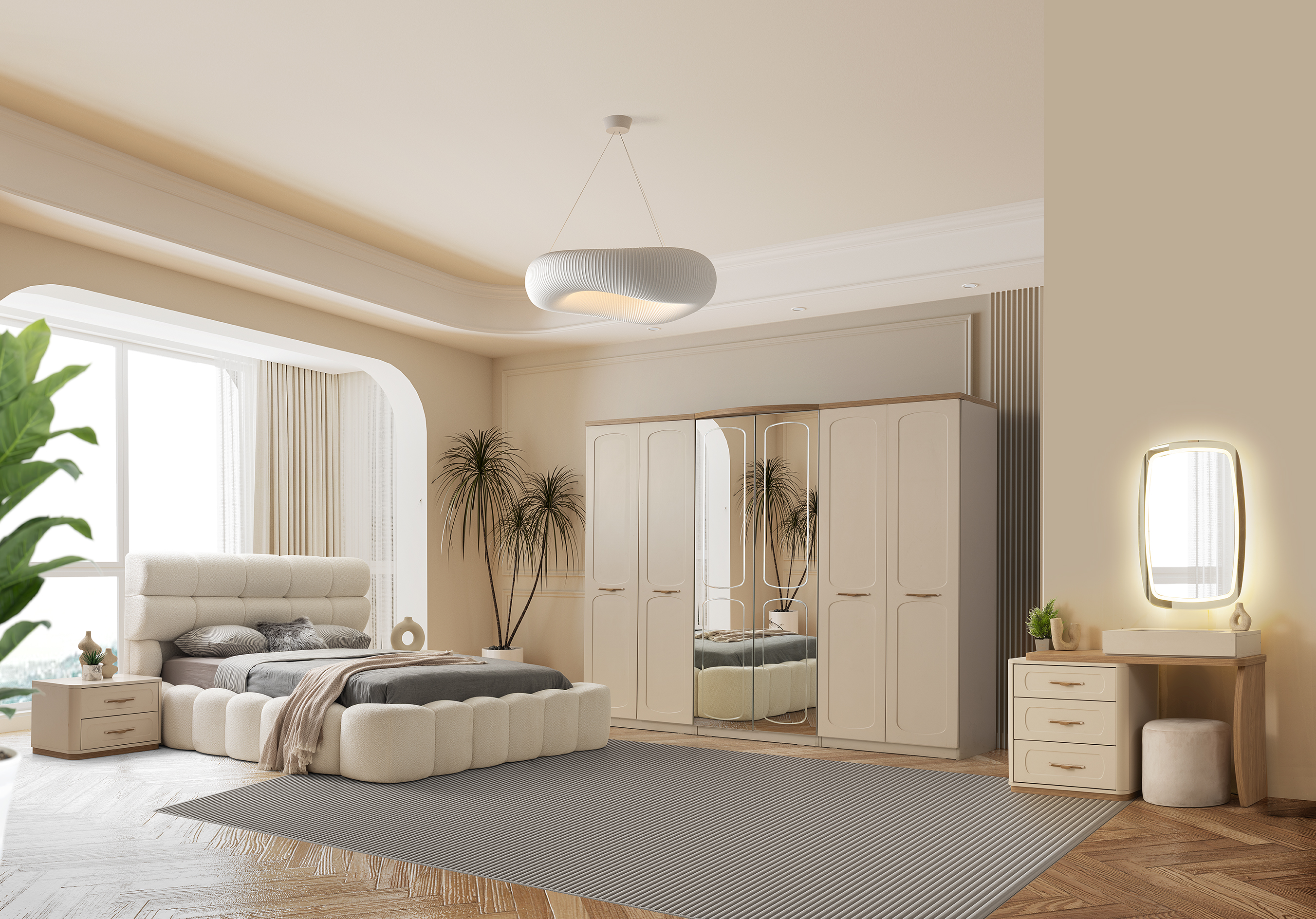 PARMA YATAK ODASI (%100 MDF)