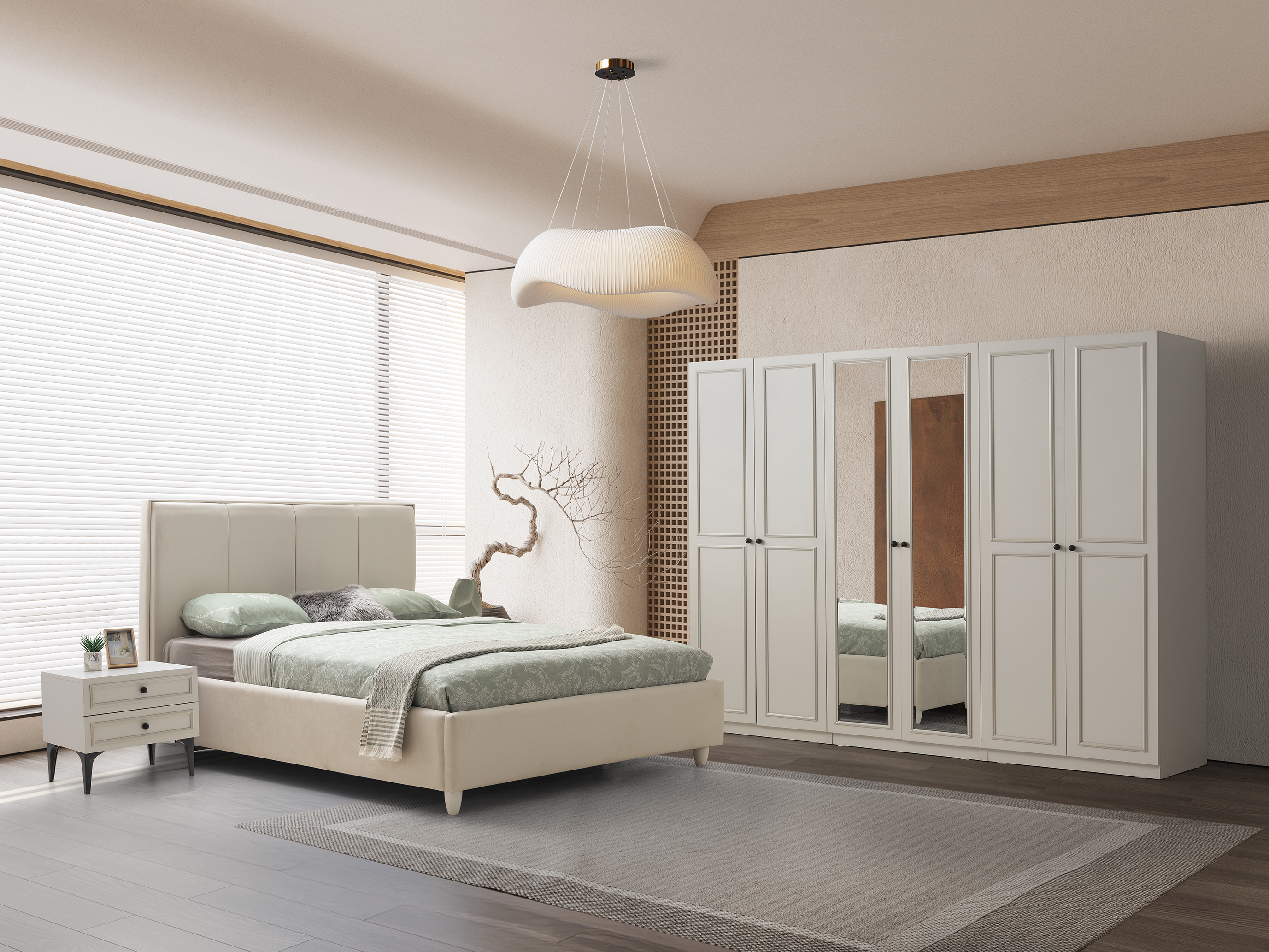 LASCA YATAK ODASI (%100 MDF)