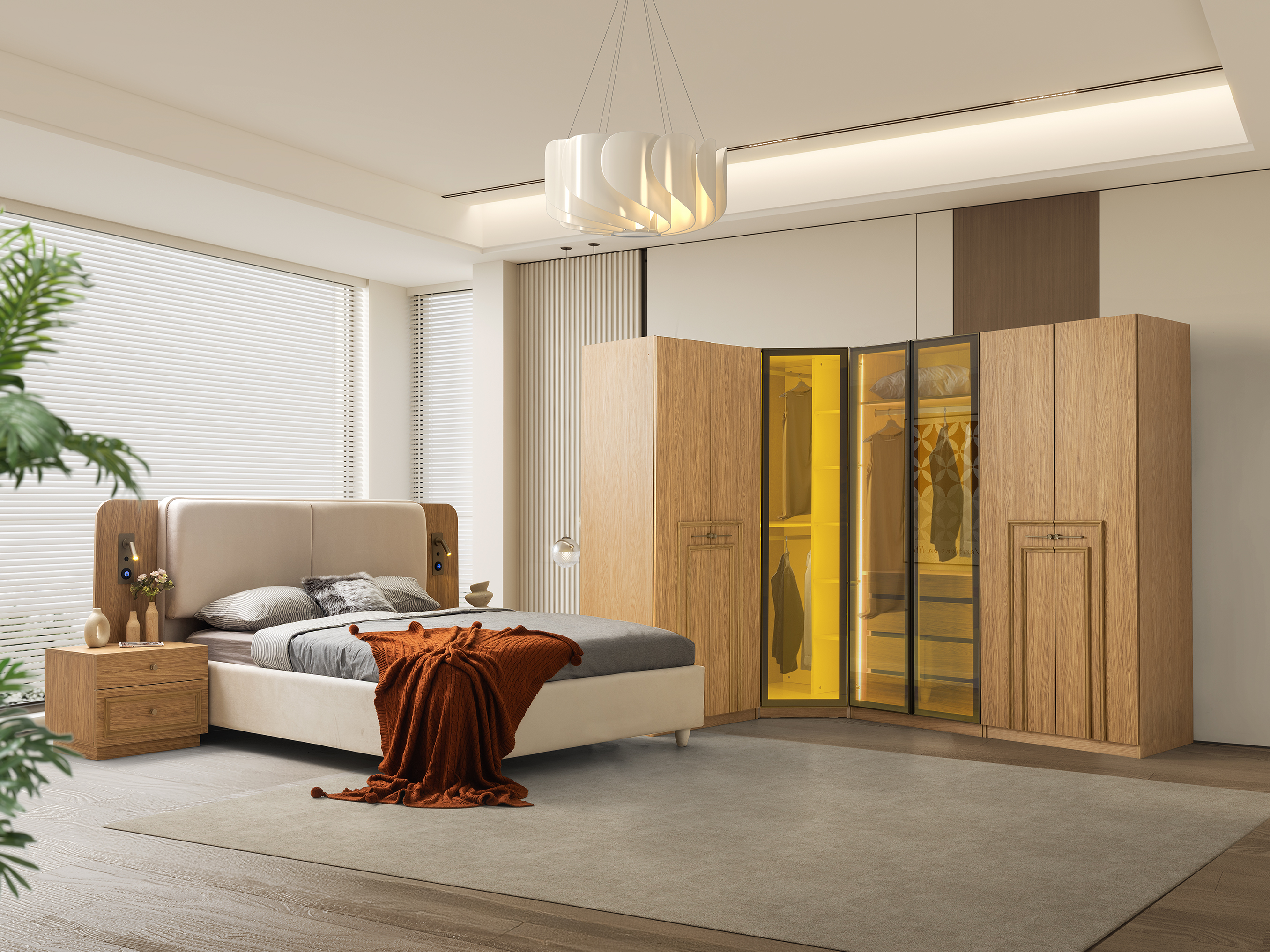 CAPELLA YATAK ODASI (%100 MDF)