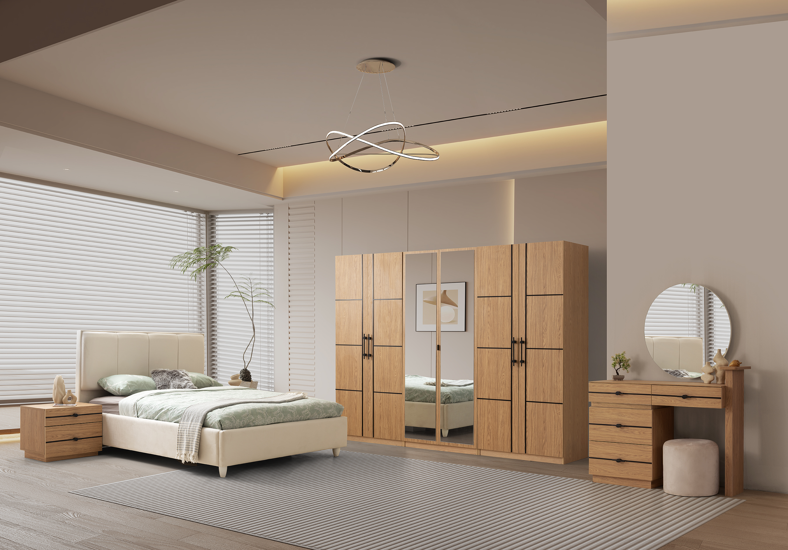 NEOM YATAK ODASI (%100 MDF)