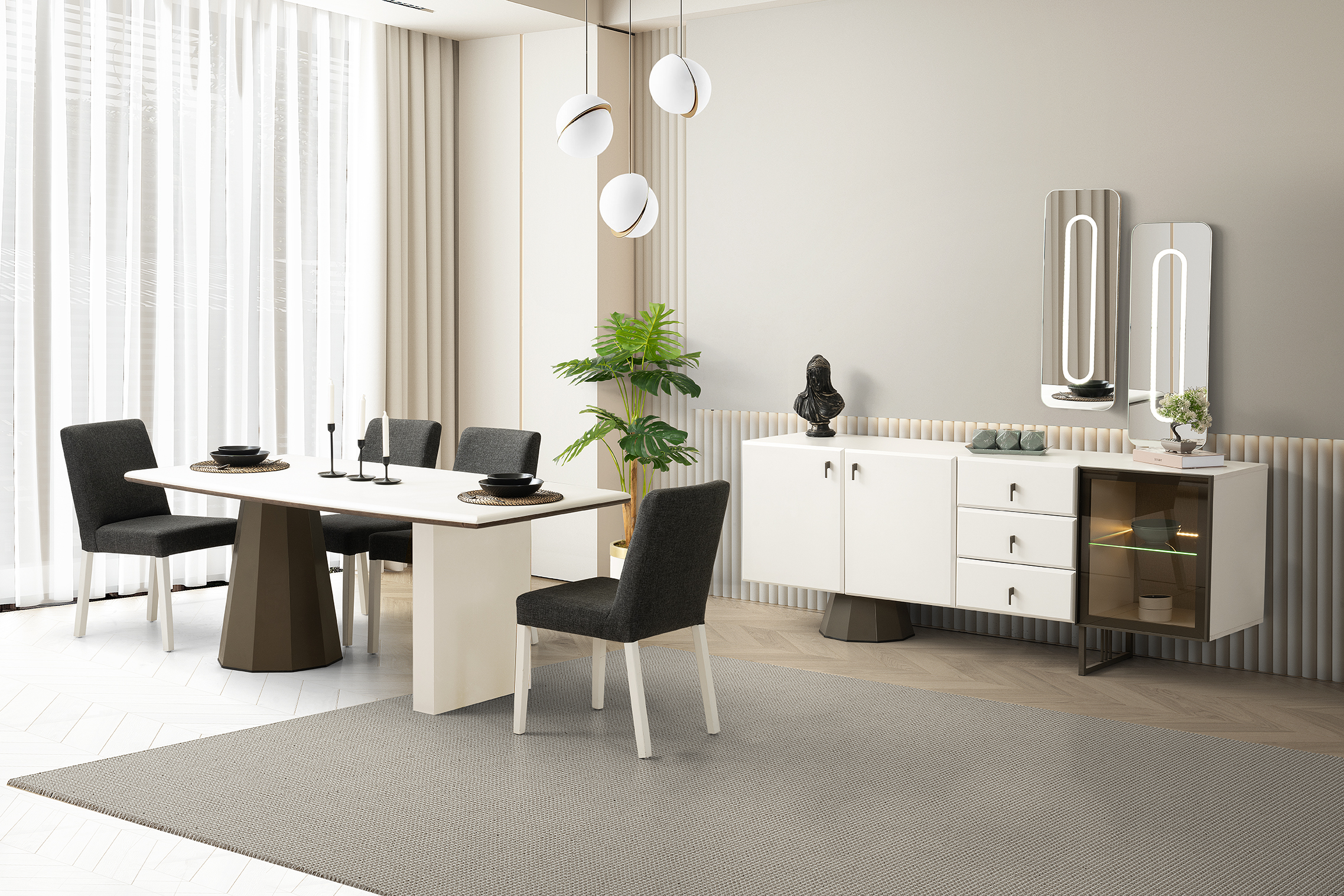 OSLO YEMEK ODASI (%100 MDF)