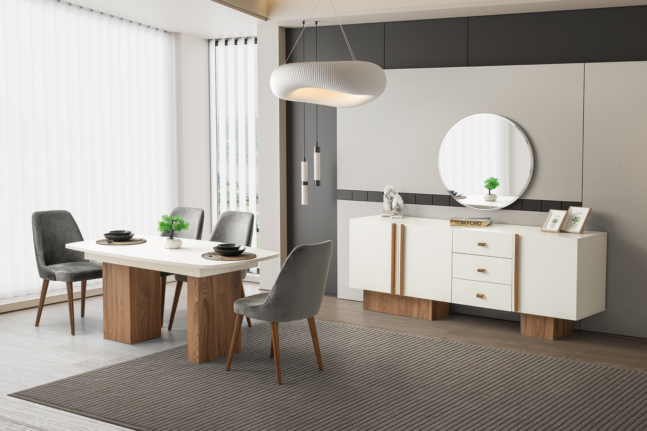 LEDA YEMEK ODASI (%100 MDF)