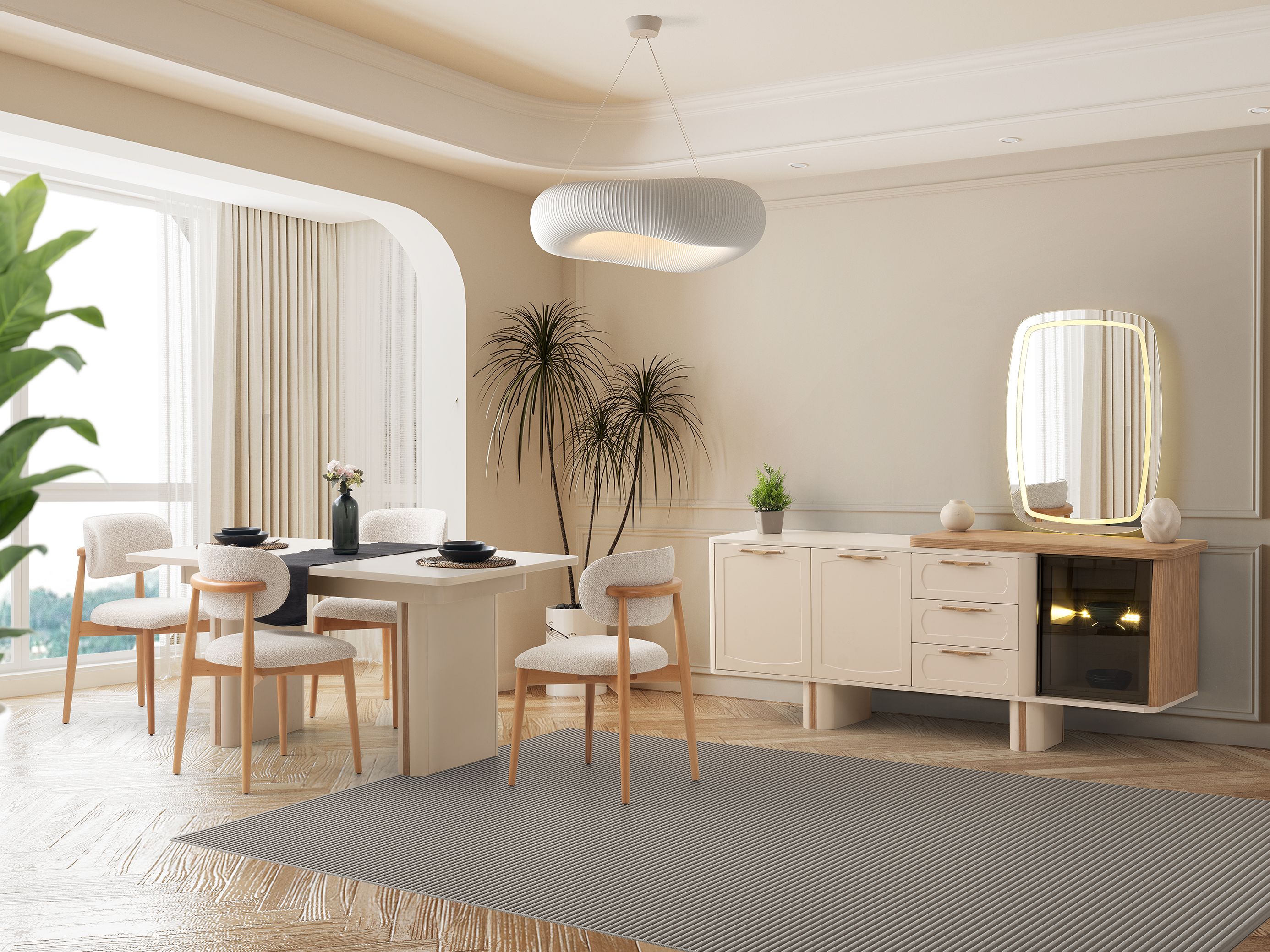 PARMA YEMEK ODASI (%100 MDF)